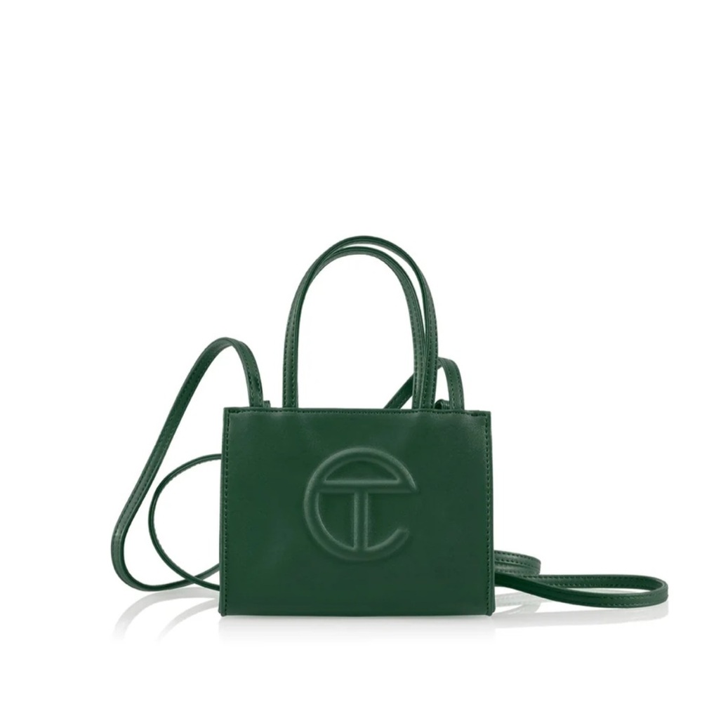 Telfar Green Mini Shopping Bag